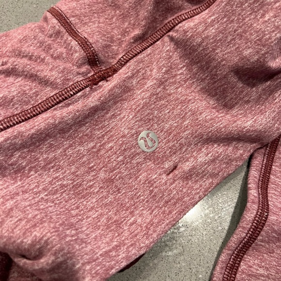 Lululemon Maroon Leggings - Picture 5 of 10